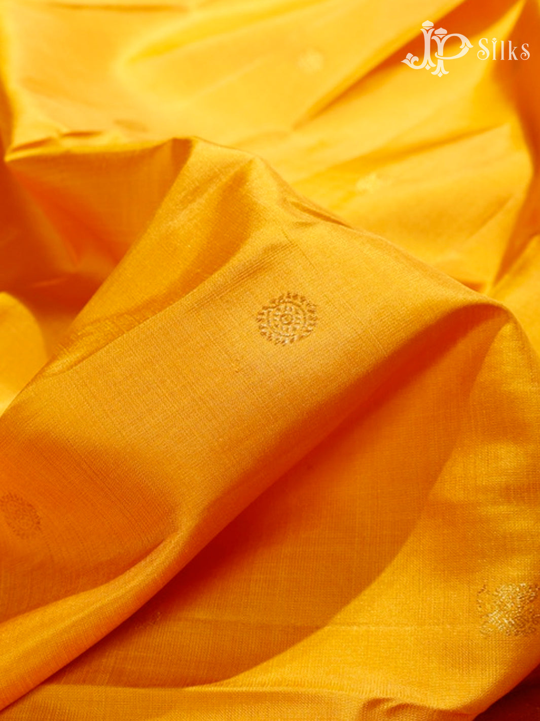 Yellow & Pink-Gold Kanchipuram Silk Saree - G38-view3
