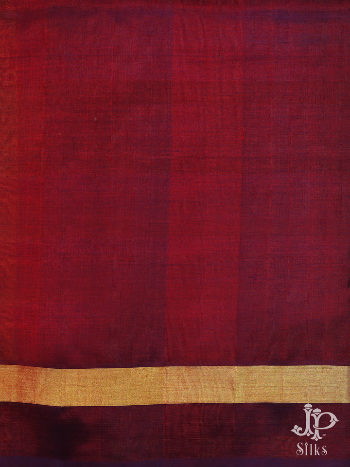 Multicolor Silk Cotton Saree - B223 - View 3