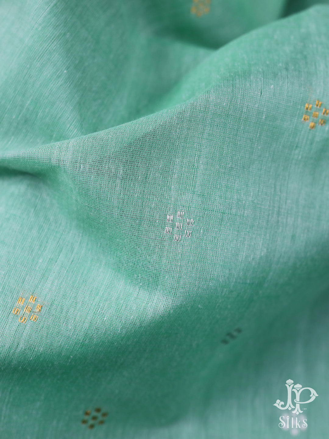 Pastel Green Venkatagiri Cotton Saree - D9831 -1