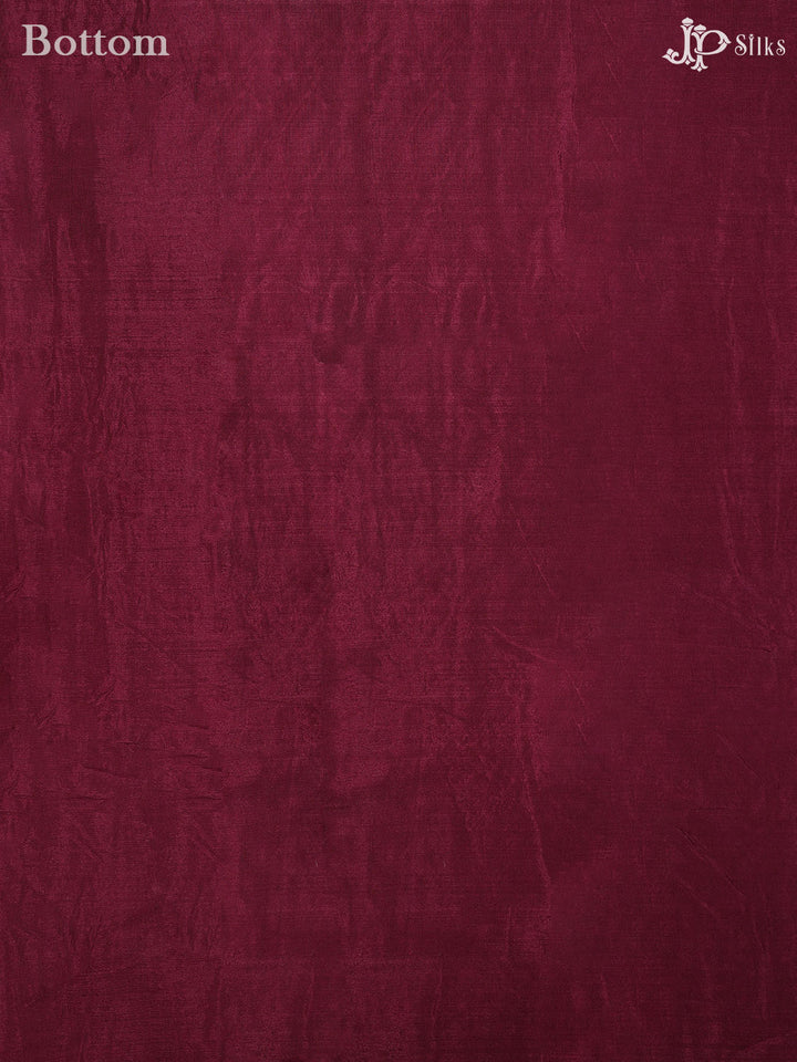 Maroon Georgette Unstiched Chudidhar Material - E3493 - View 4