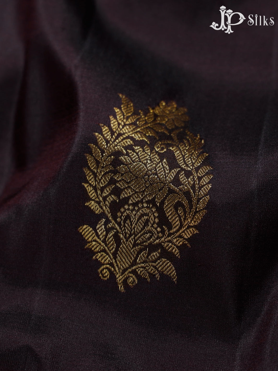 Coffee Brown & Onion Pink Kanchipuram Silk Saree - G691-view3