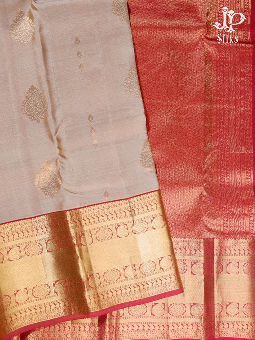 Pinky Beige Pure Silk Mixed Saree - G370-view2