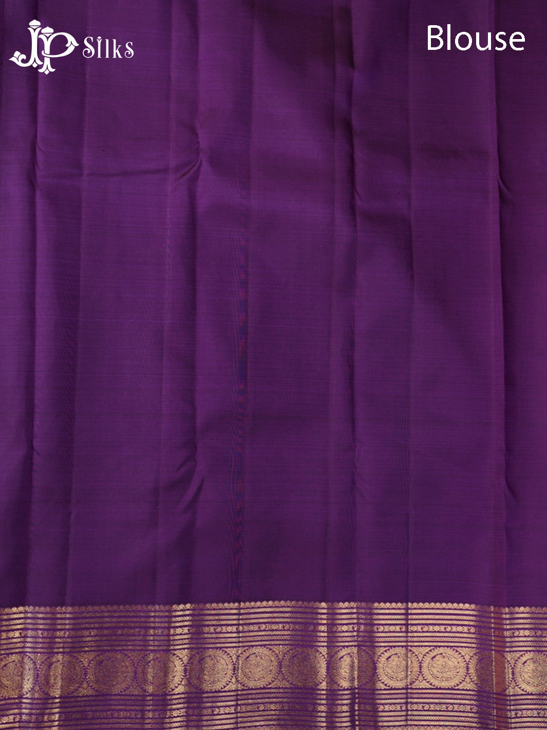 Lavender & Deep Purple Kanchipuram 2G Zari Silk Saree - G866