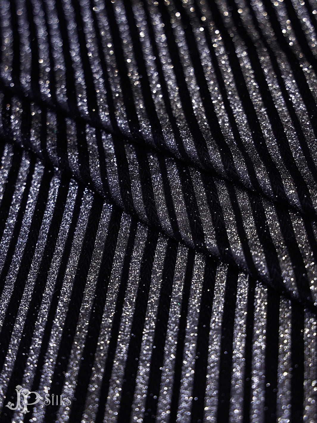 Black Shimmer Fabric - E4160