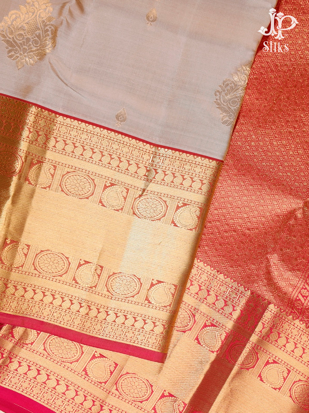 Pinky Beige Pure Silk Mixed Saree - G370-view3