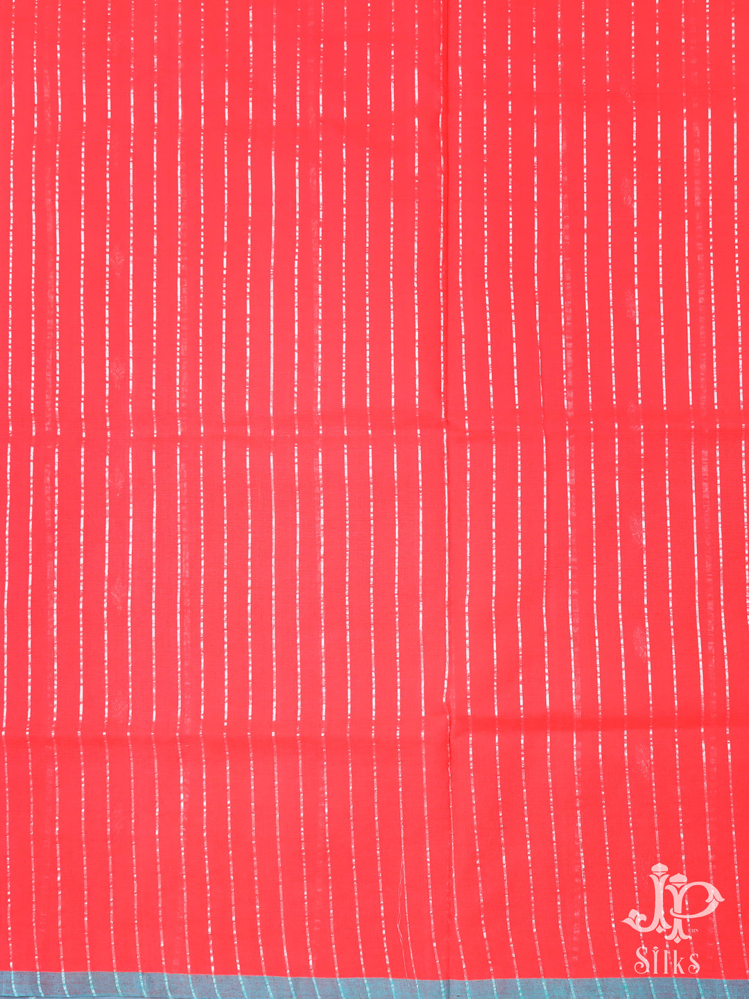 Red Venkatagiri Cotton Saree - D9808 -3
