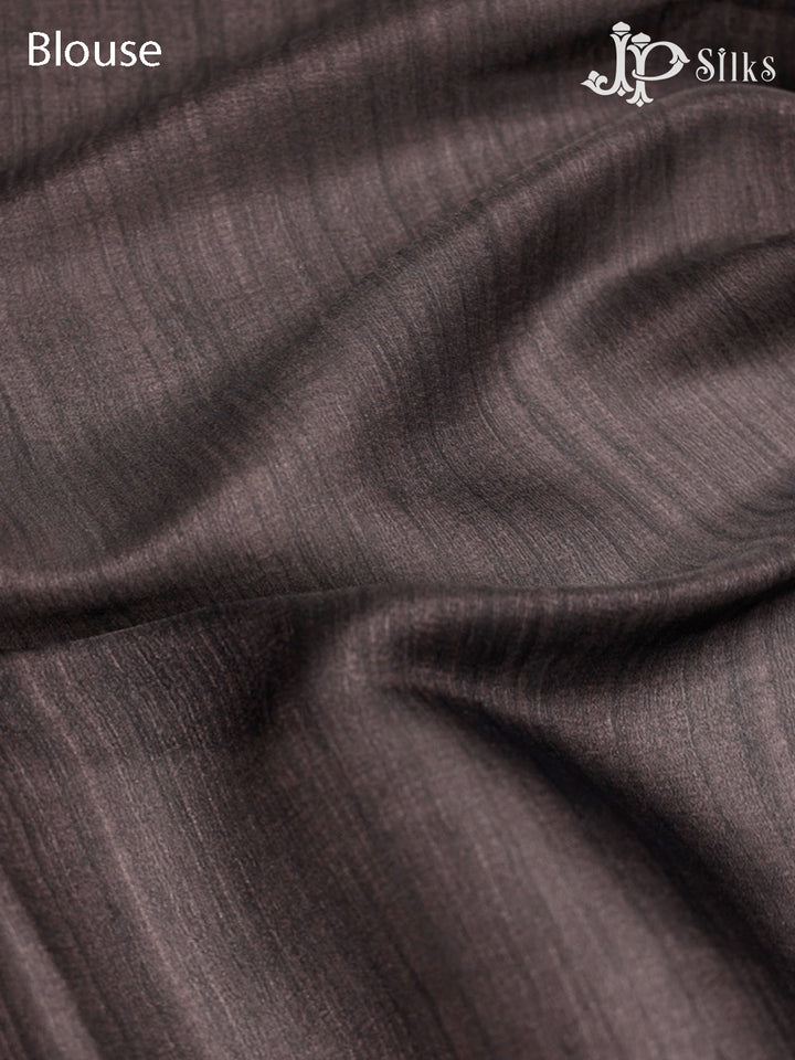 Rose Mauve Semi Tusshar Saree - E5574-view6