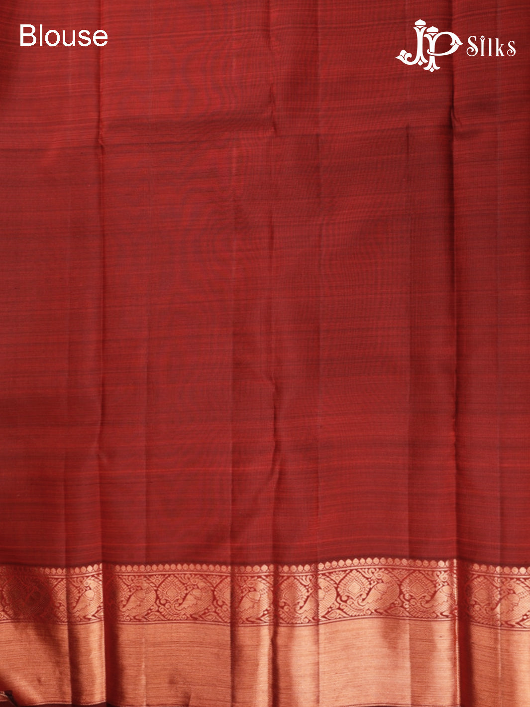 Maroon Dharmavaram Silk Saree - D752