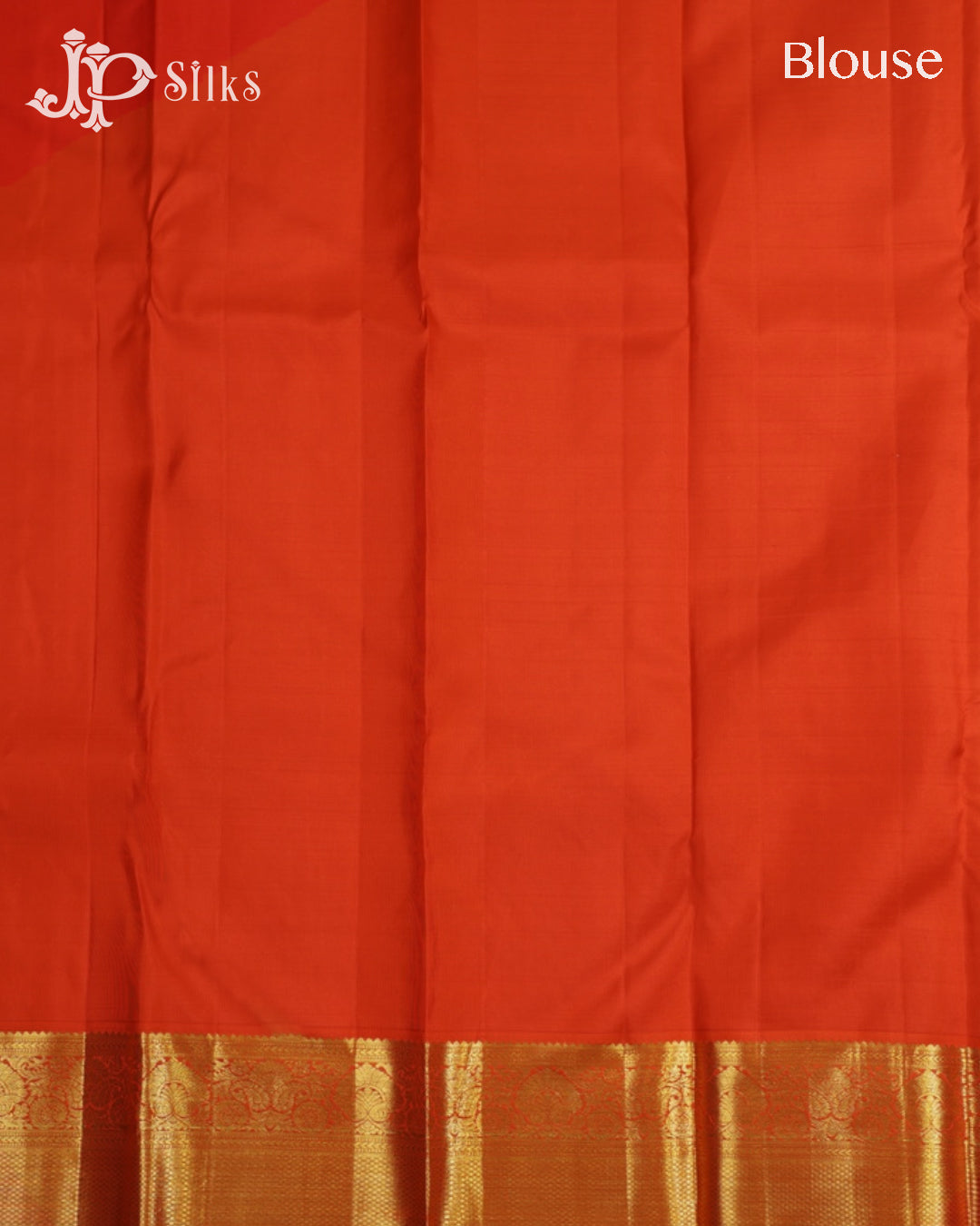 White & Red Kanchipuram Silk Saree - G854