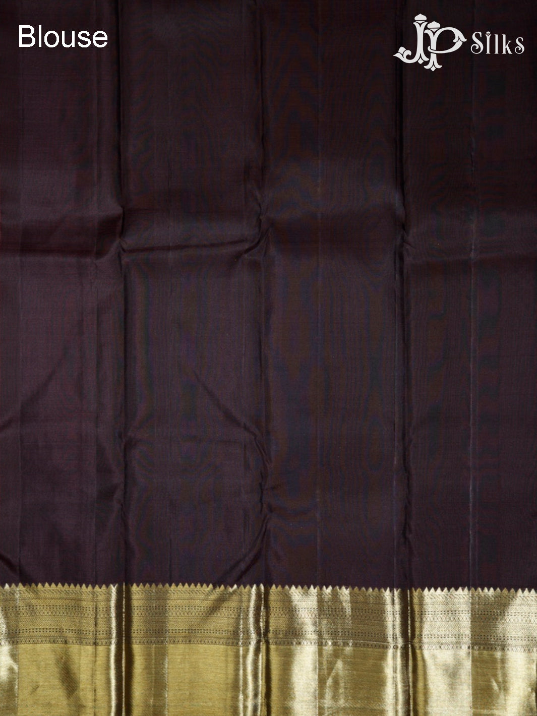 Rust Orange and Brown Kanchipuram Silk Saree - G378 “View5”