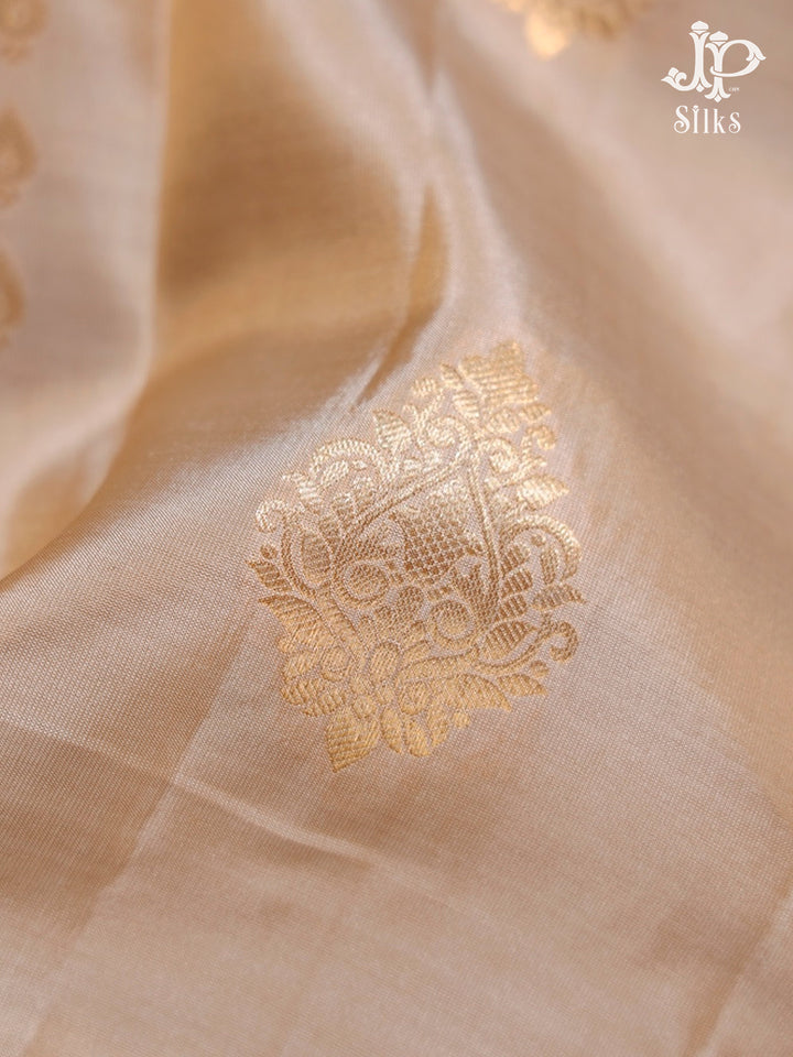Pinky Beige Pure Silk Mixed Saree - G370-view4
