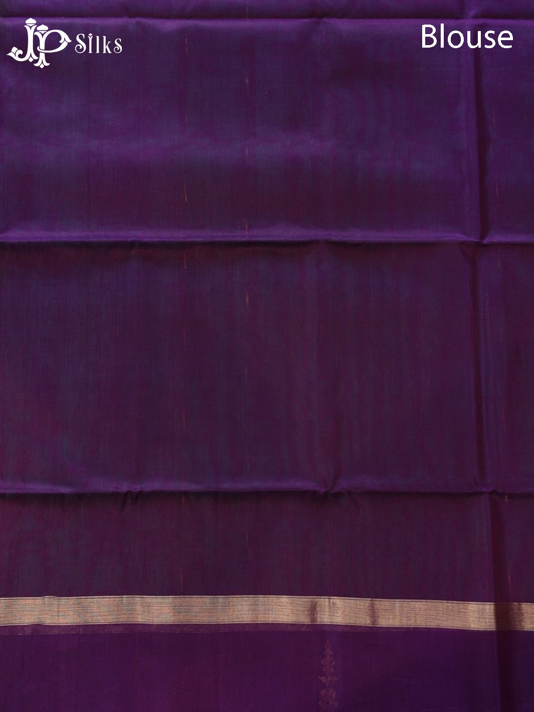 Deep Bottle Green And Deep Violet Kora Cotton Saree - G908
