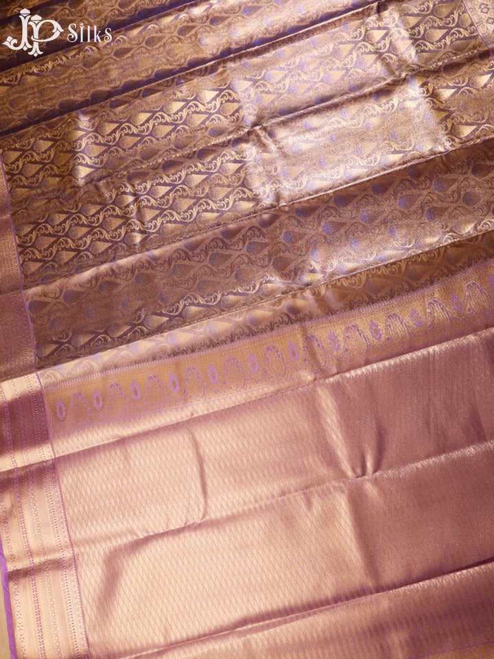 Lavender Art Silk Saree - G287