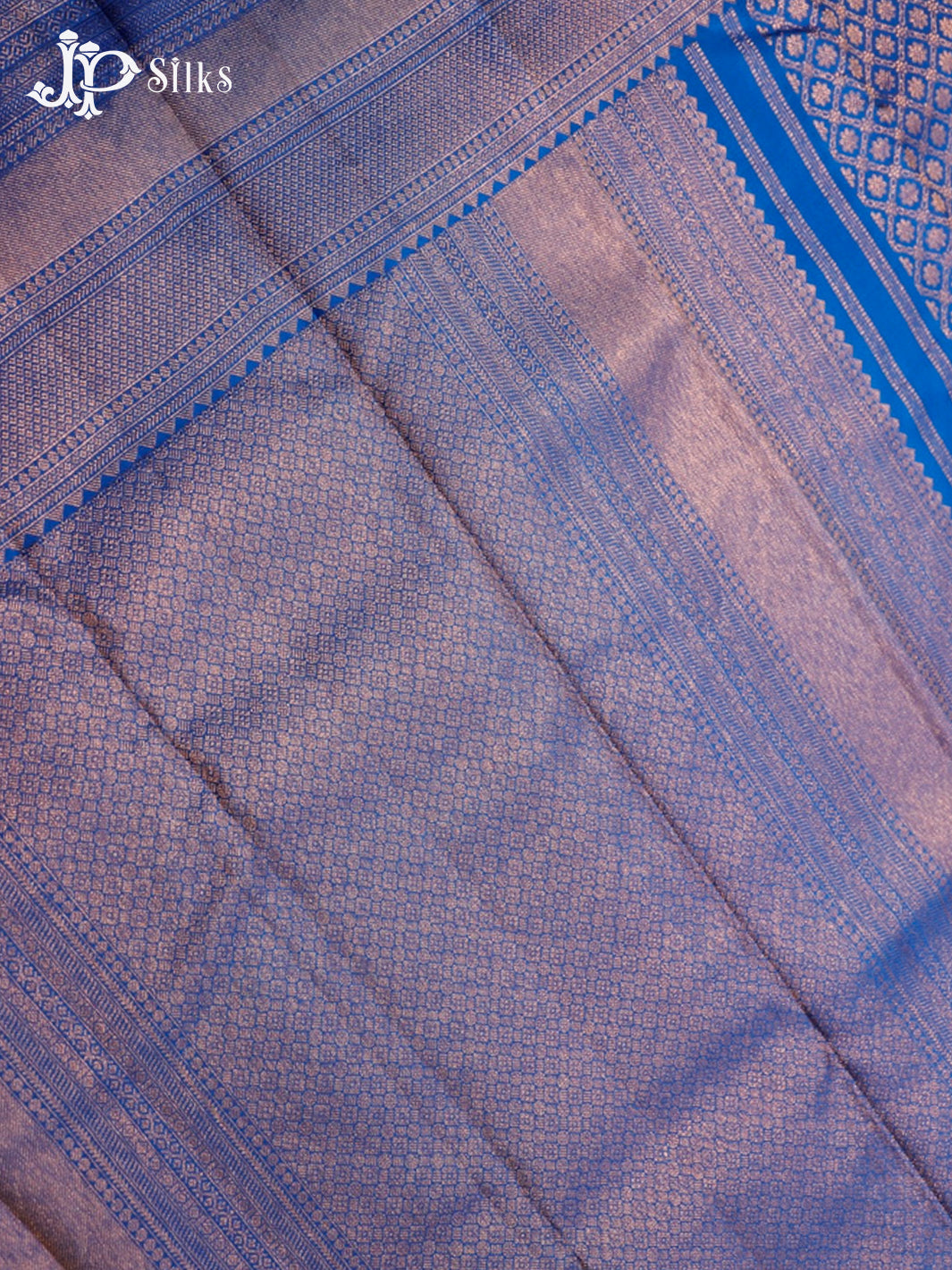 Blue Kanchipuram Pure Silk Saree - D1064