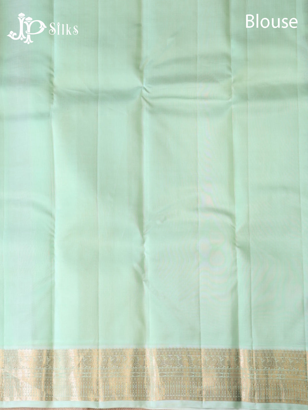 Deep Violet & Pastel Green Pure Silk Mix Saree - G946
