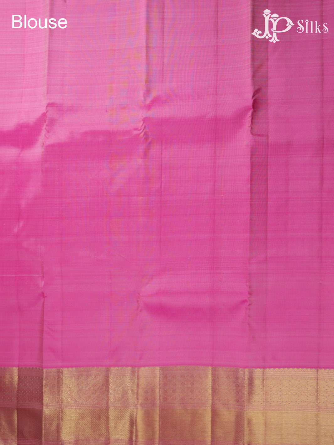 Pastel Lemon Green with Candy Pink Zari Kanjivaram Silk Saree - G40