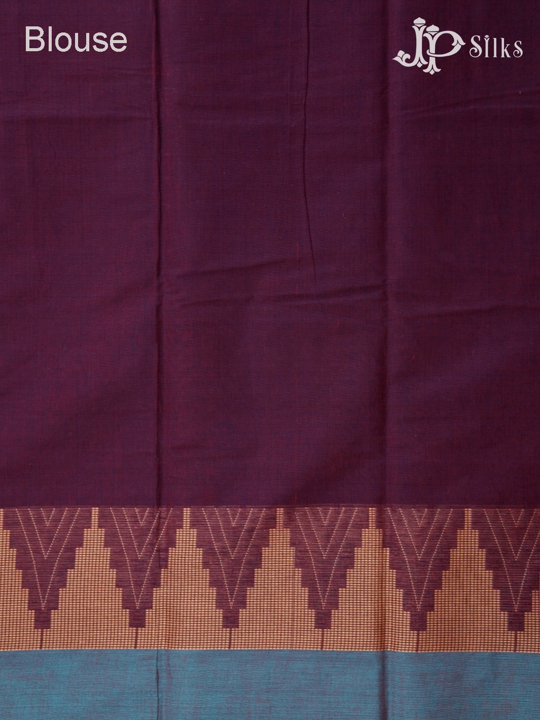 Grape Purple Chettinad Cotton Saree - F2724