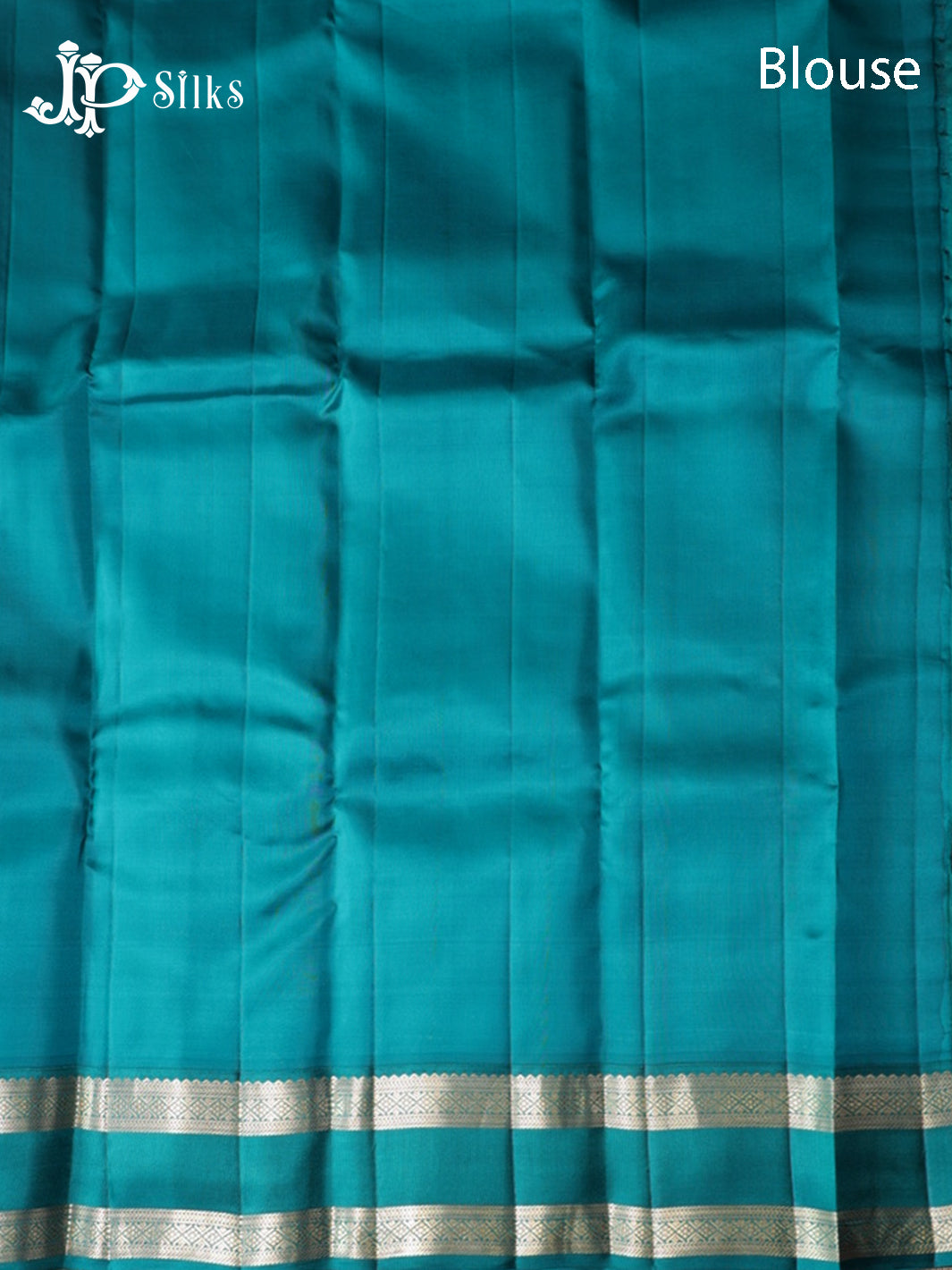 Deep Purple & Teal Green Pure Silk Mix Saree - G944