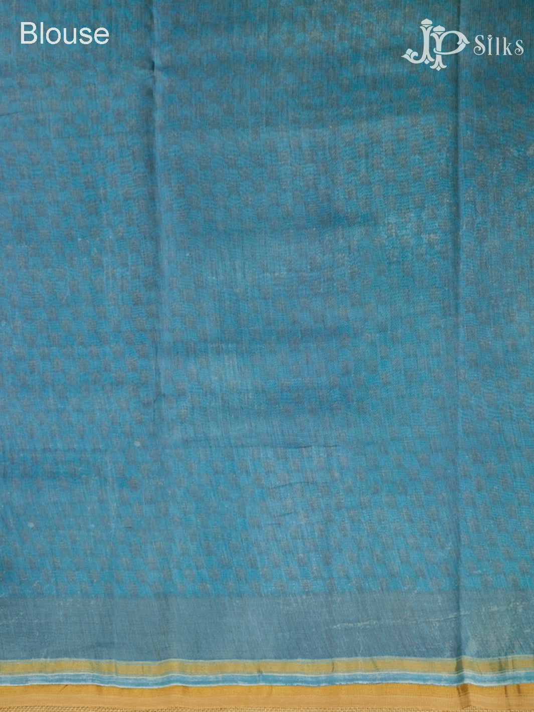 Sky Blue Semi Chanderi Saree - D429