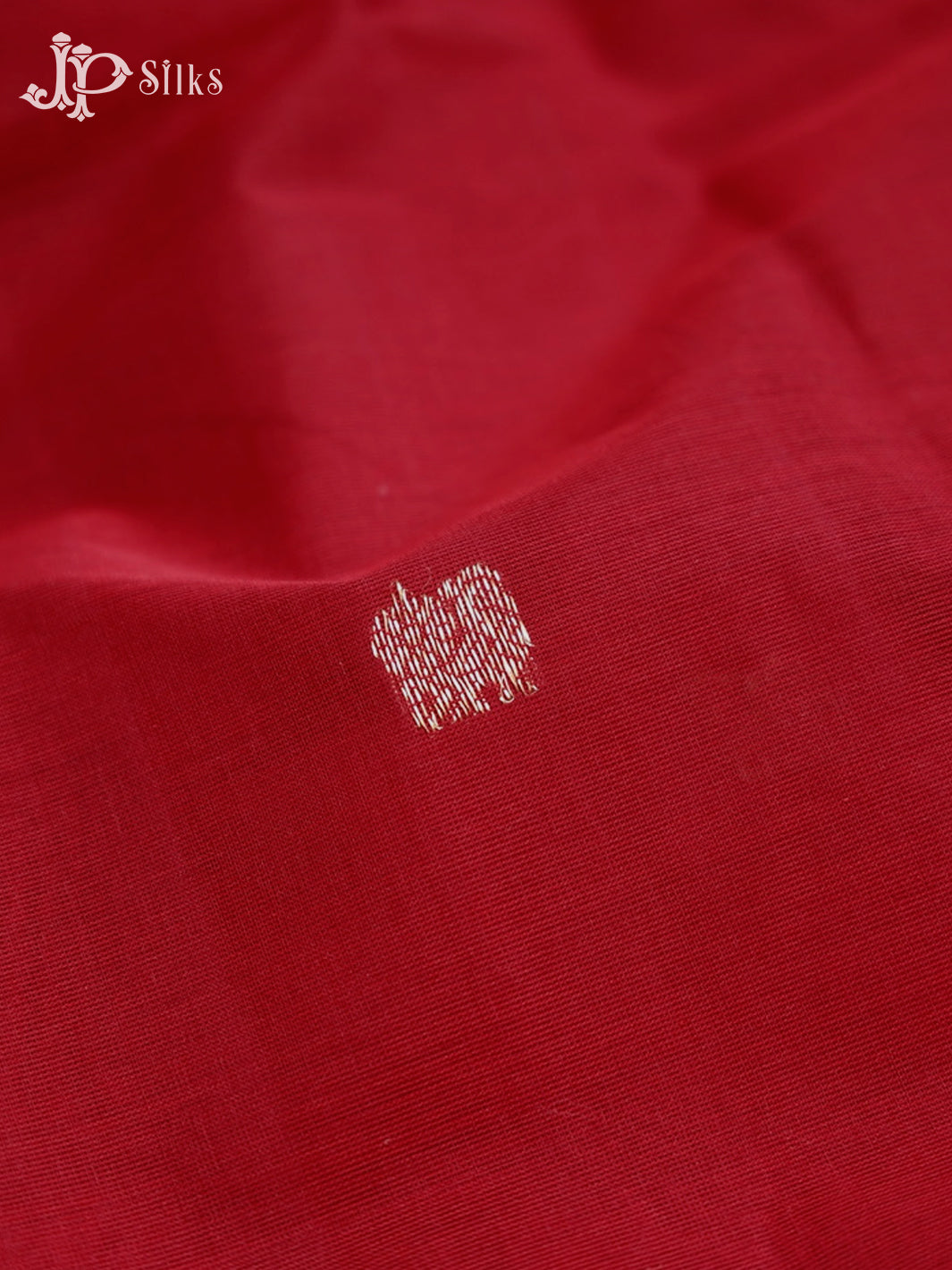 Red Kanchi Cotton Saree H32