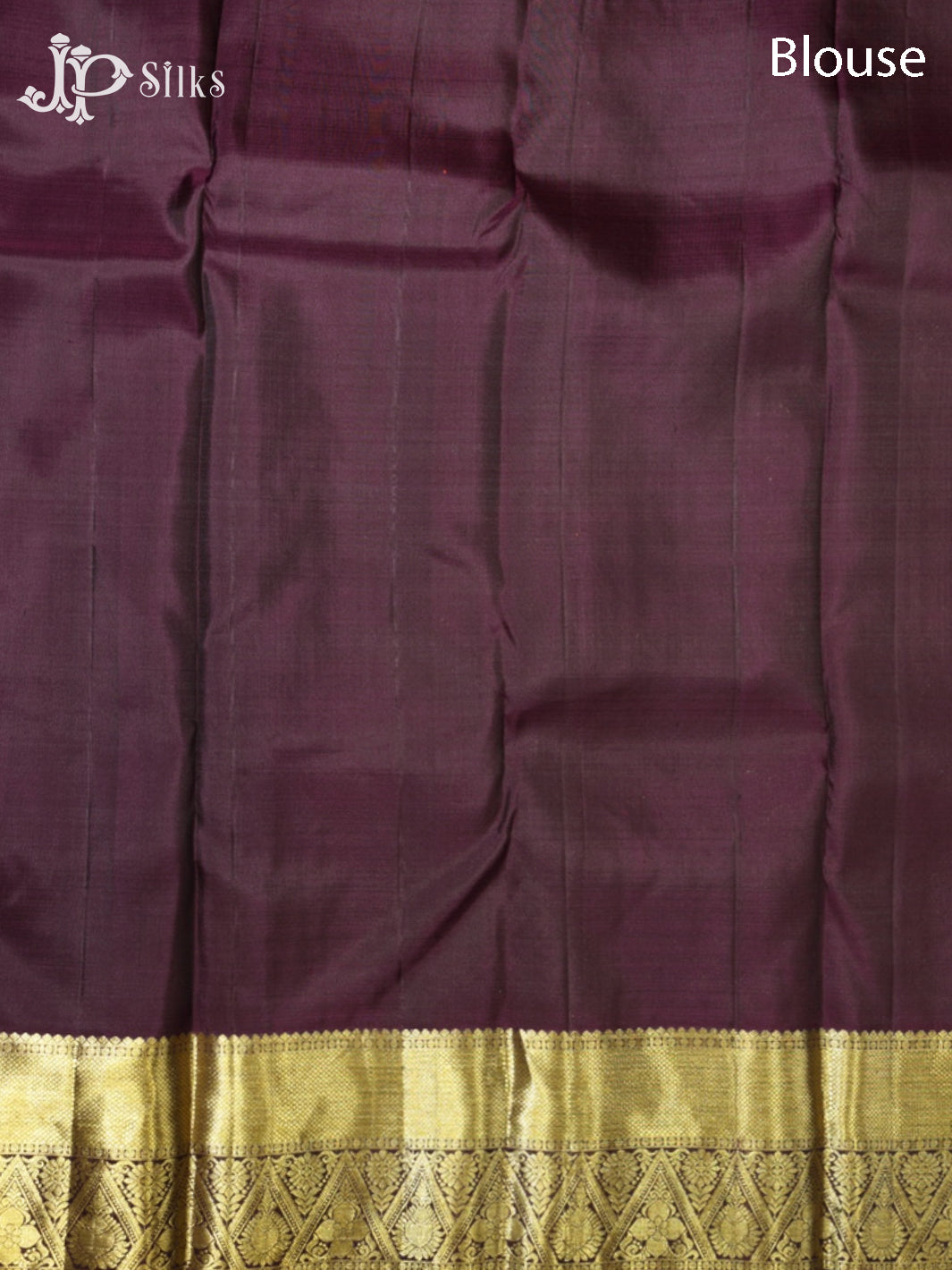 Rust Orange & Brown Kanchipuram Silk Saree - G875