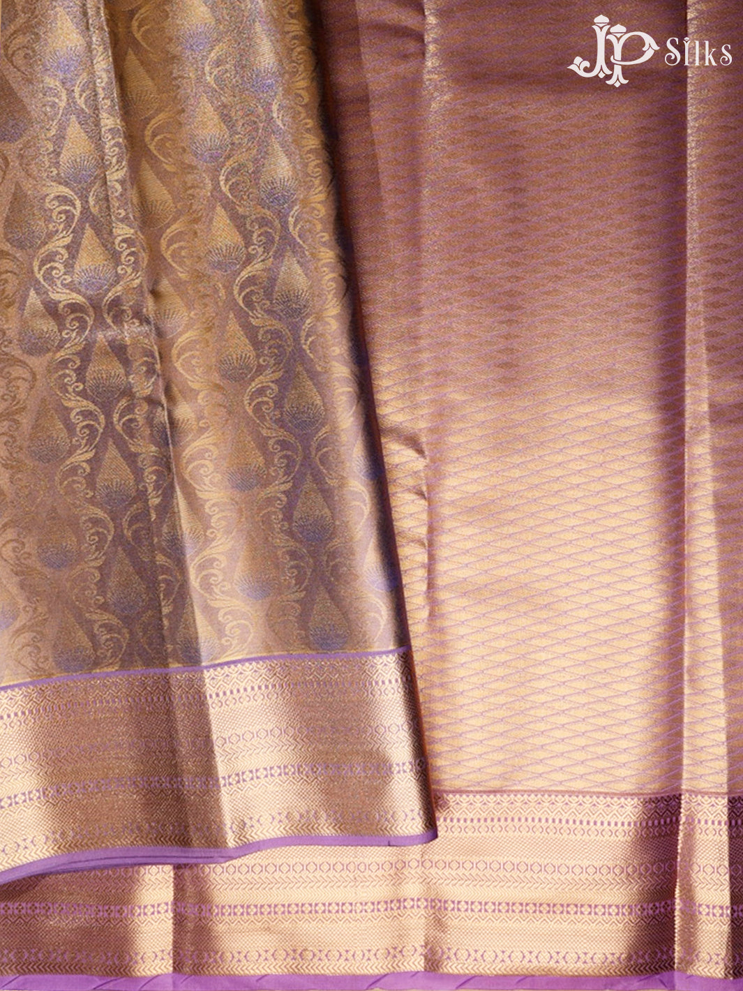 Lavender Art Silk Saree - G287