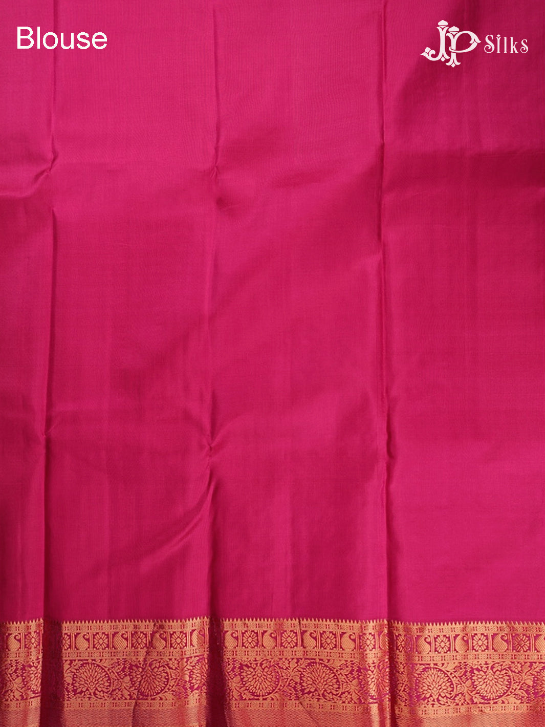 Ink Blue and Pink Kanchipuram Silk Saree - E236 4