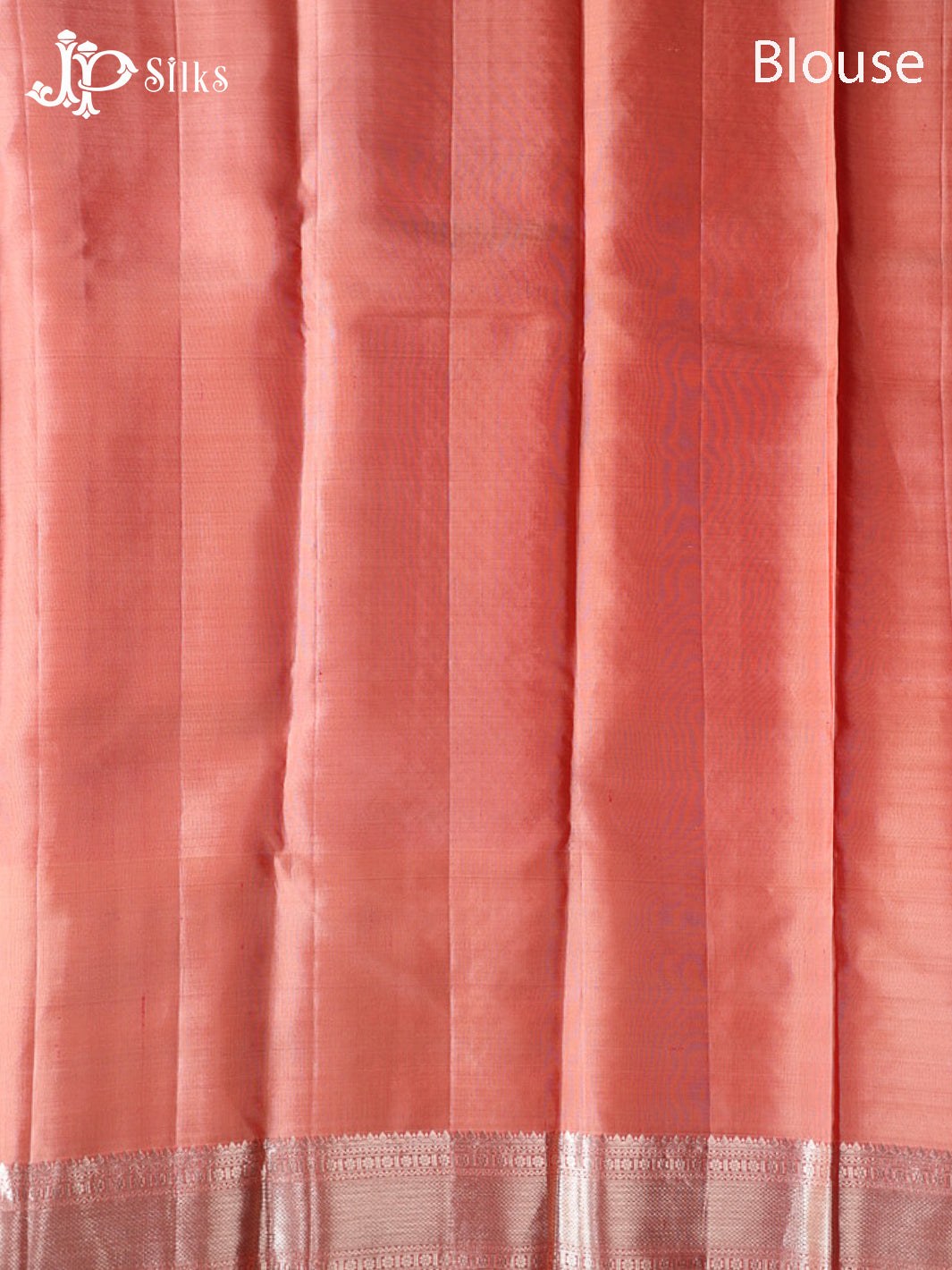 Orange & Peachy Pink Kanchipuram Silk Saree - G852