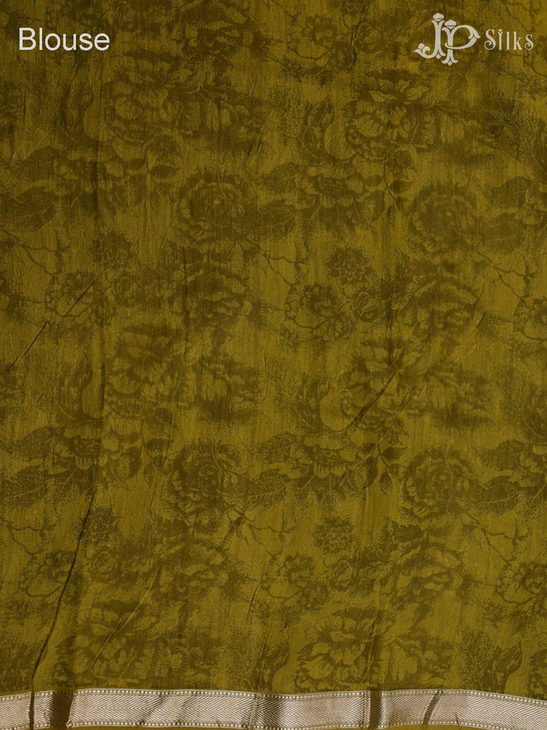 Mehendi Green Semi Tussar Saree - G35