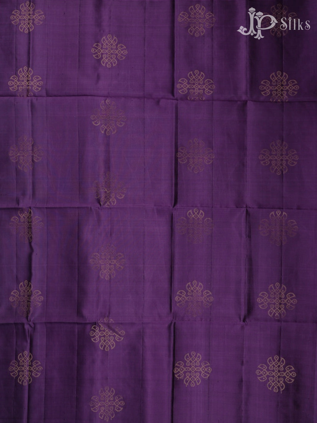 Dark Lavender with Teal Green Soft Silk Saree - E4533 - View 6