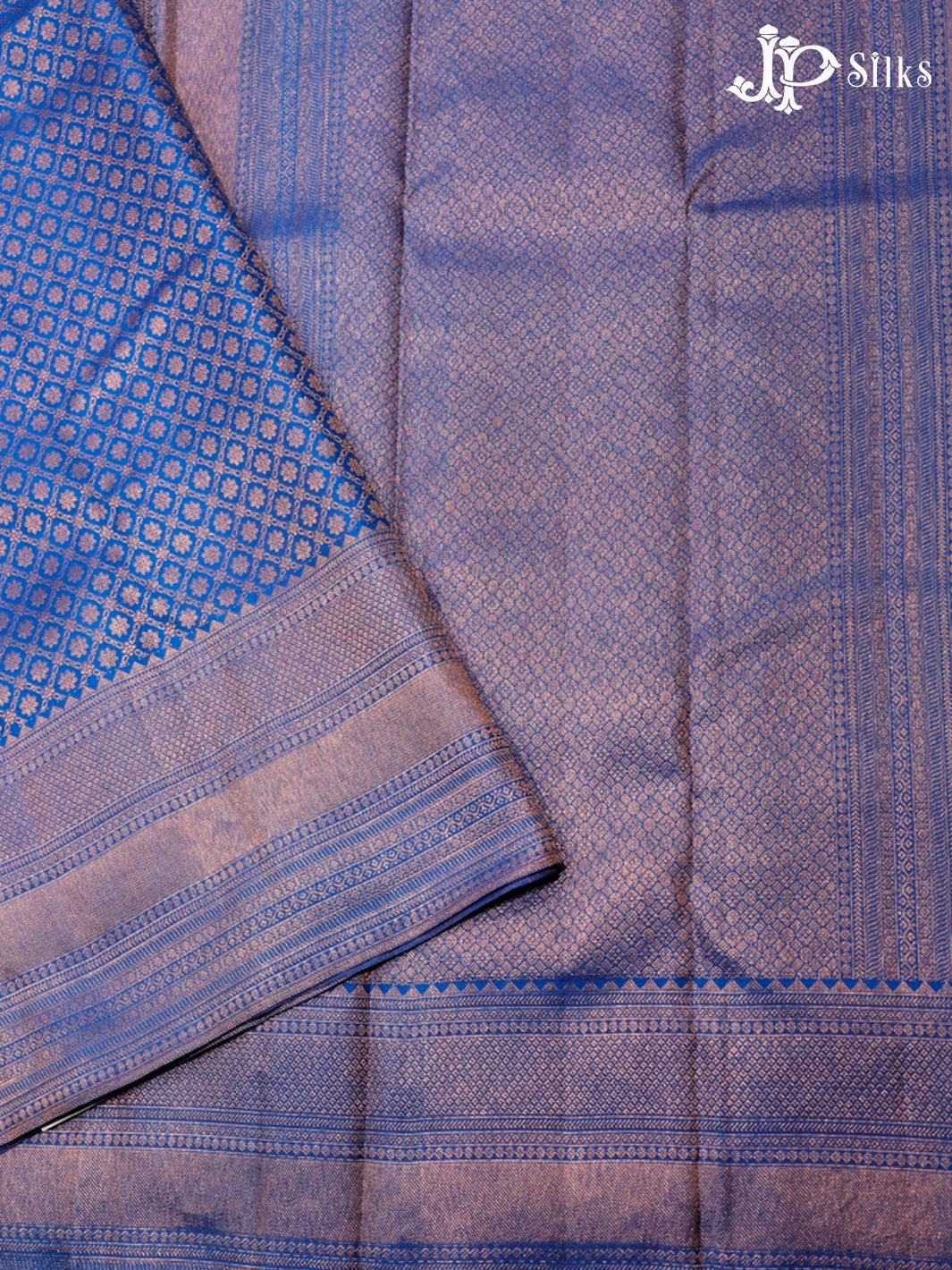 Blue Kanchipuram Pure Silk Saree - D1064