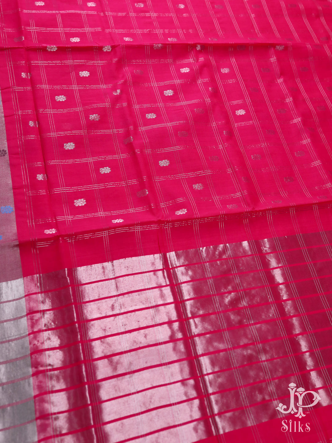 Rani Pink.Venkatagiri Cotton Saree - D9820 -4