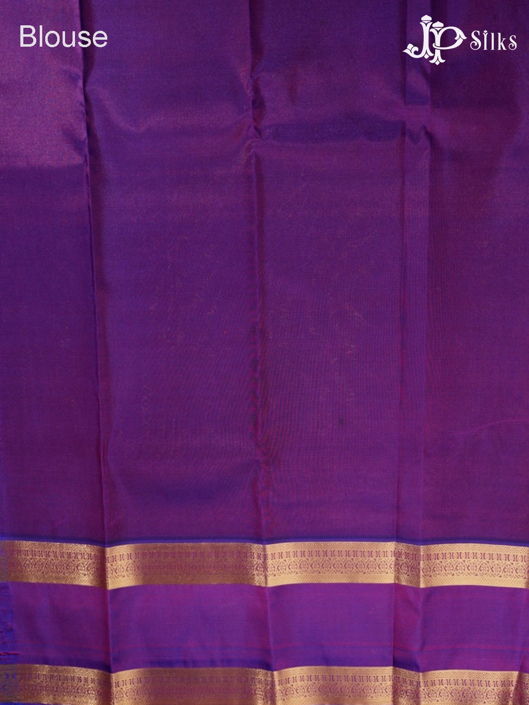 Teal Green and Purple Art Silk Saree - G313