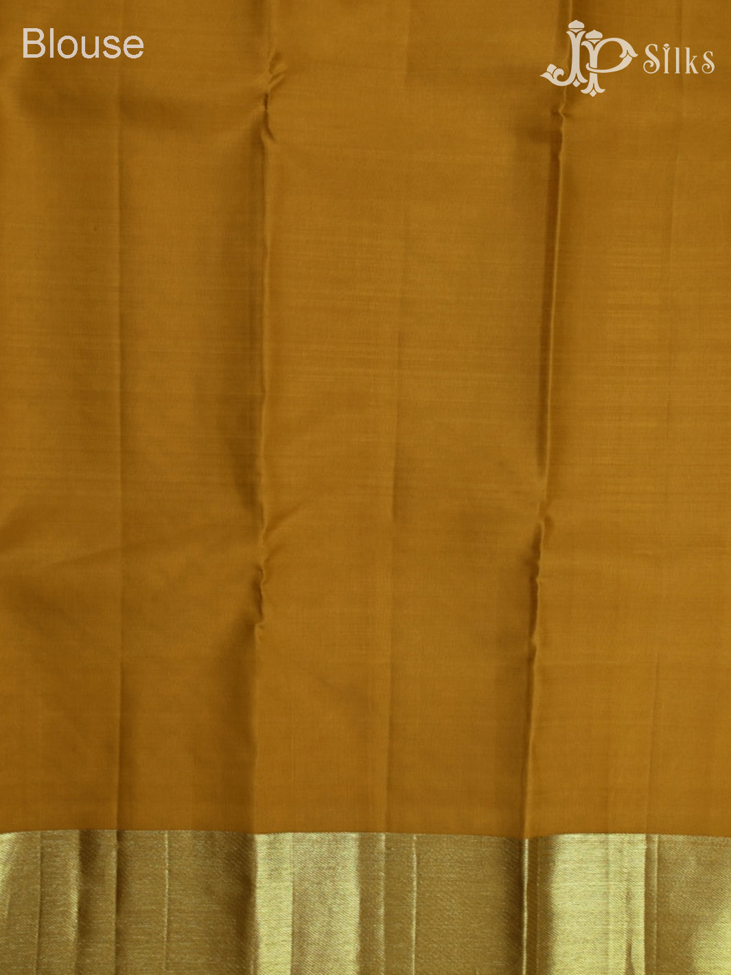 Mustard Yellow Kanchipuram Silk Saree - F2321 - View 7