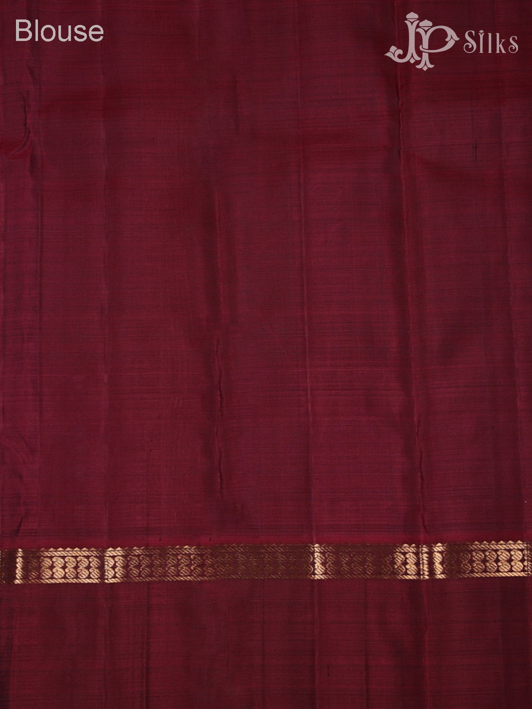 Grey with Maroon Kanchipuram Silk Saree - F2206 - View 6