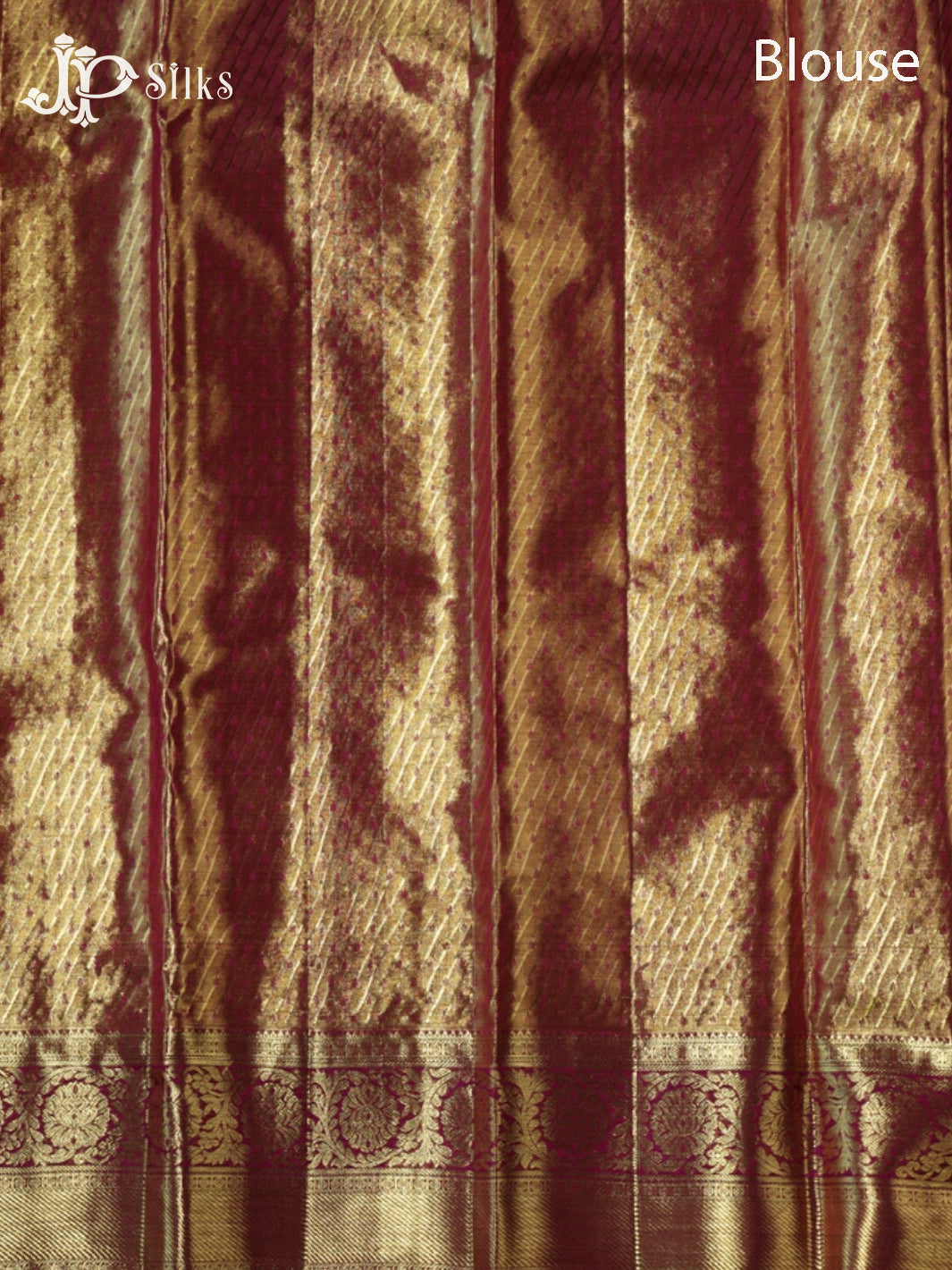 Deep Purple Kanchipuram Silk Saree - G862