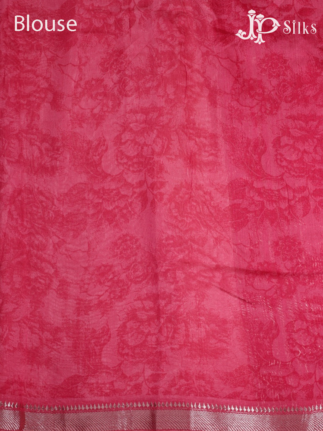 White,Pink & Purple Mix Semi Chanderi Saree - G561-view7