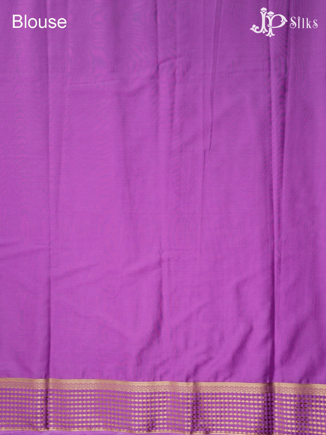 Purple Semi Mysore Silk Saree - G3