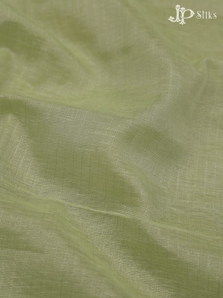 Pista Green Unstitched Chudidhar Material - E1848