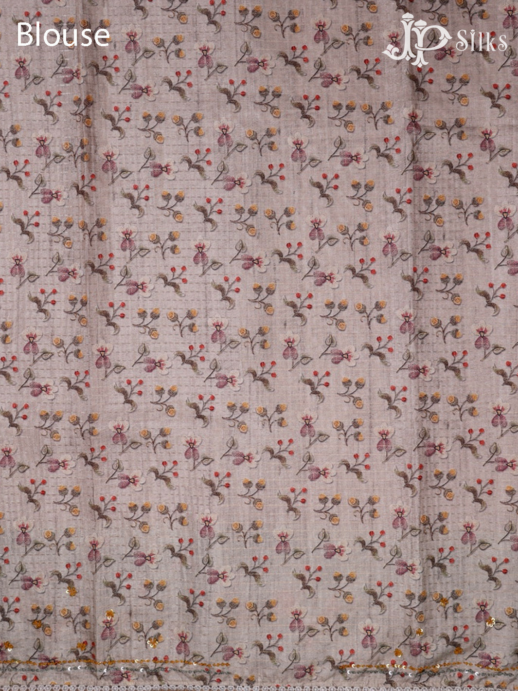 Onion Pink Semi Tussar saree -G611-view8