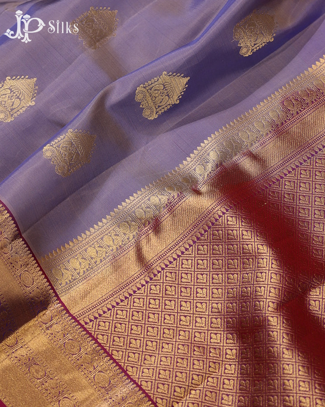 Dual Shade Purple & Magenta Pink Pure Silk Mix Saree - G926